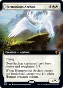 Harmonious Archon (Extended Art) [Throne of Eldraine]