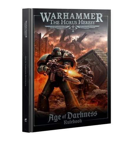 Age of Darkness Rulebook [Prior Edition Hardcover] *OUT OF PRINT* | Warhammer: The Horus Heresy