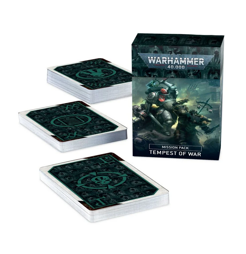 Warhammer 40,000 Mission Pack: Tempest of War - Card Deck