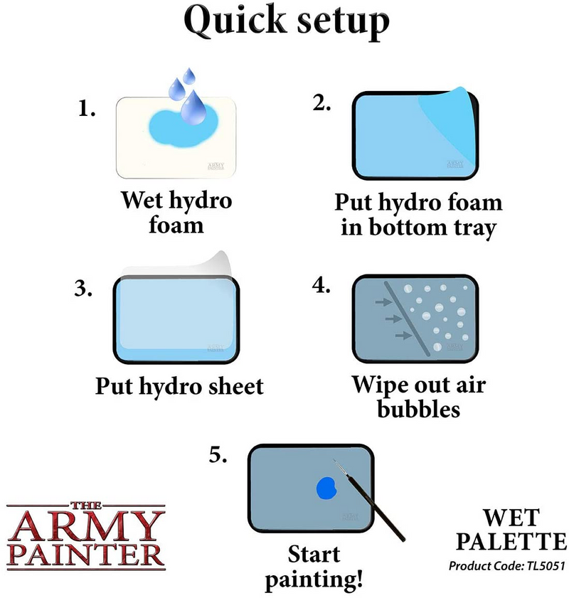 The Army Painter: Tools - Wet Palette