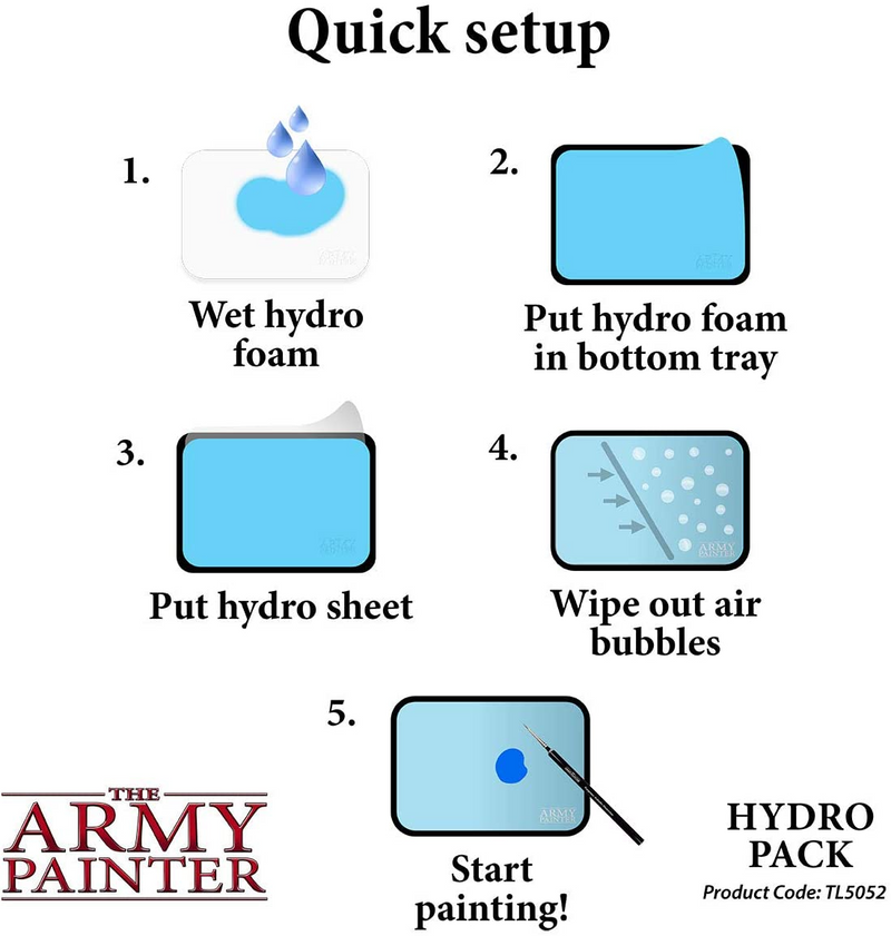 The Army Painter: Tools - Hydro Pack (Wet Palette Accessory)