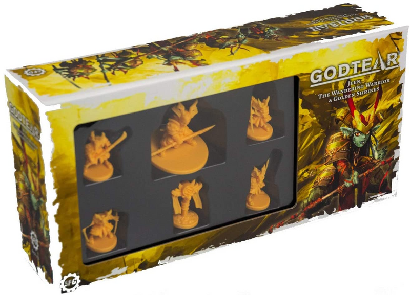 Godtear: Jeen, the Wandering Warrior & Goblin Shrikes [Champion Expansion]