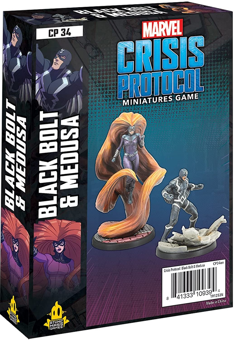 Marvel: Crisis Protocol - Black Bolt & Medusa