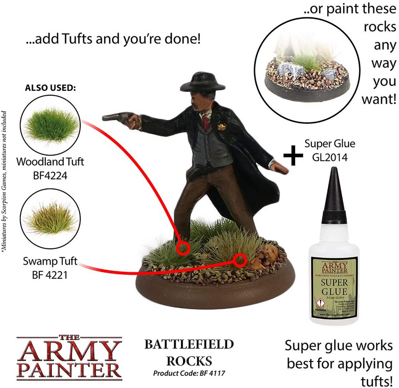 The Army Painter: Battlefields - Battlefield Rocks