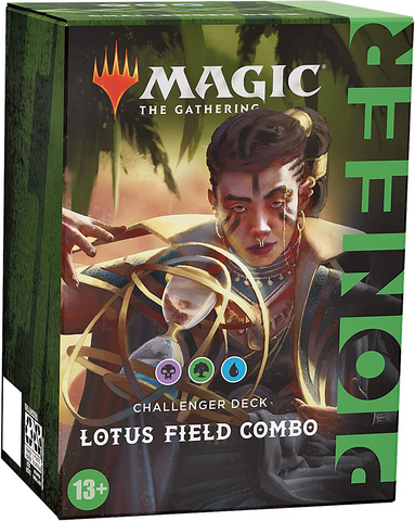 MTG Pioneer Challenger Decks 2021 - Lotus Field Combo [Blue/Black/Green]