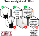 The Army Painter | Wargamer Brush: Vehicle / Terrain