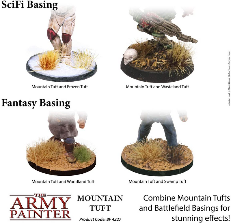 The Army Painter: Battlefields - Mountain Tuft