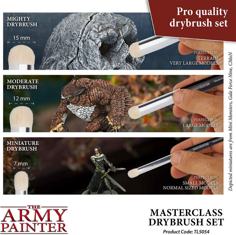 The Army Painter: Hobby Brush - Masterclass Drybrush Set