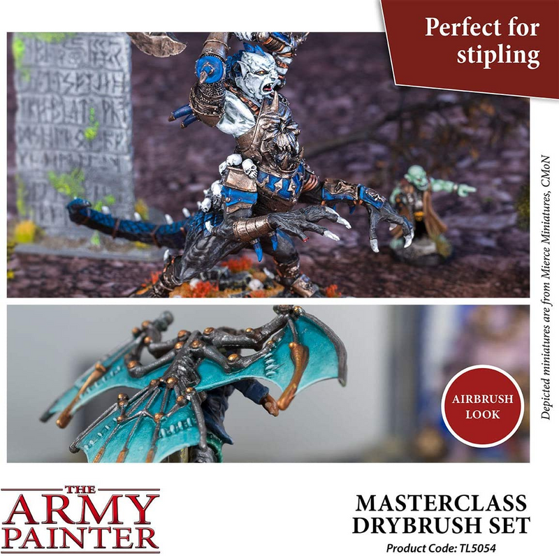 The Army Painter: Hobby Brush - Masterclass Drybrush Set