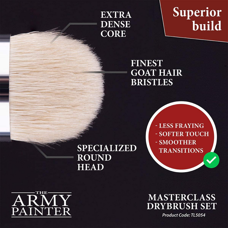 The Army Painter: Hobby Brush - Masterclass Drybrush Set