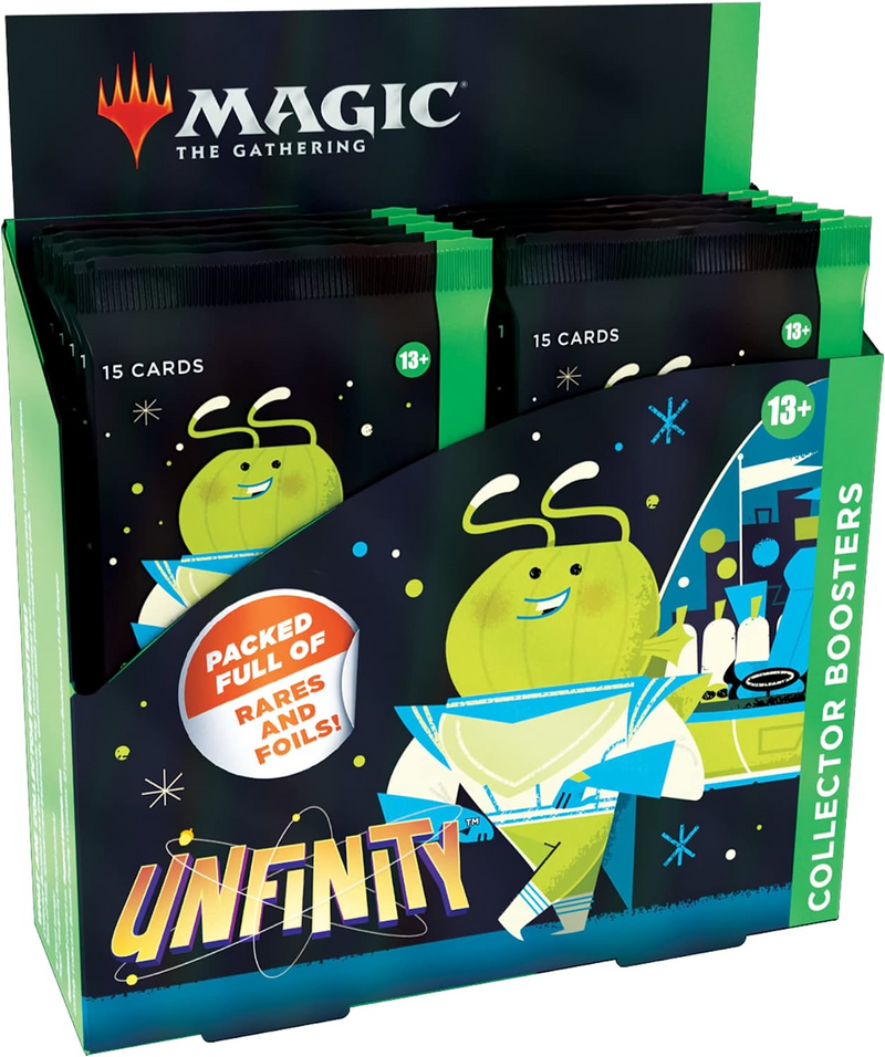 MTG Unfinity - Collector Booster Box | 12 Packs + Box Topper