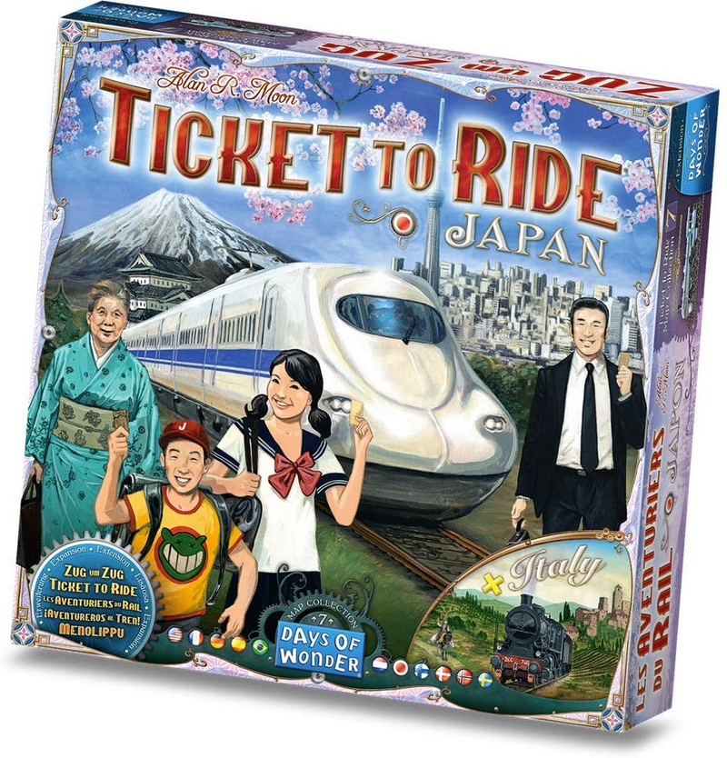 Ticket to Ride Map Collection: Volume 7 - Japan & Italy