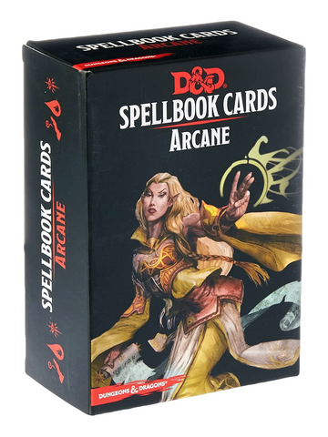 Dungeons & Dragons Spellbook Cards: Arcane