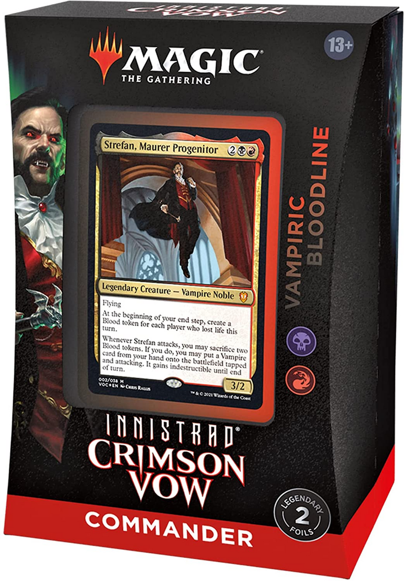 MTG Innistrad: Crimson Vow Commander Deck - Vampiric Bloodline