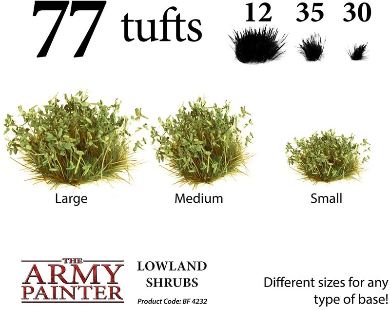 The Army Painter: Battlefields - Lowland Shrubs