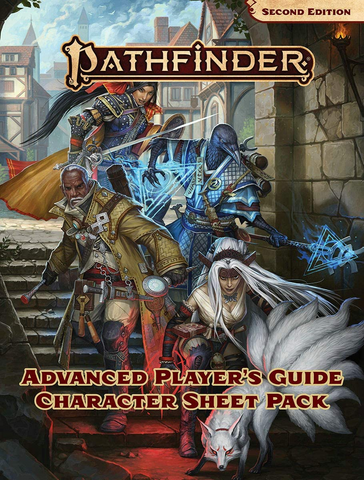 Pathfinder RPG (P2):  Advanced Player's Guide - Character Sheet Pack [Accessory]