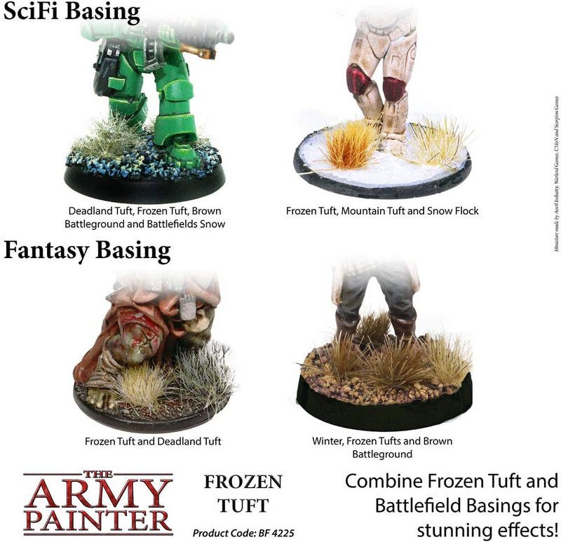 The Army Painter: Battlefields - Frozen Tuft