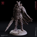 3DP | Flesh of Gods: The Court of Blood - The Midnight Hunter (Medium - 25mm base)