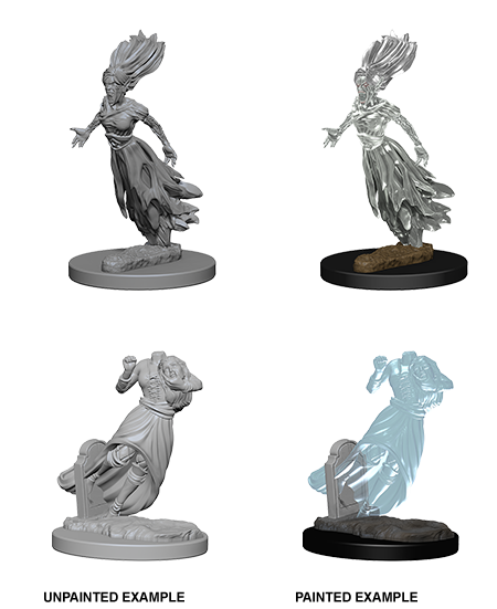 D&D Nolzur's Marvelous Miniatures: W01 Ghost & Banshee [Unpainted]