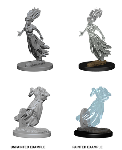 D&D Nolzur's Marvelous Miniatures: W01 Ghost & Banshee [Unpainted]