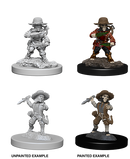Pathfinder Battles Deep Cuts Miniatures: W06 Male Halfling Rogue [Unpainted]
