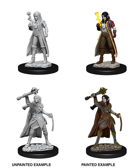 D&D Nolzur's Marvelous Miniatures: W10 Elf Cleric [Unpainted]