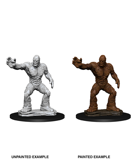 D&D Nolzur's Marvelous Miniatures: W10 Clay Golem [Unpainted]