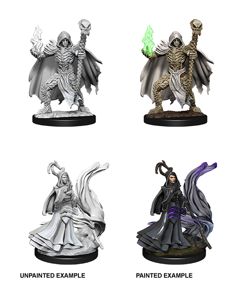 Pathfinder Deep Cuts Miniatures: W10 Necromancers [Unpainted]