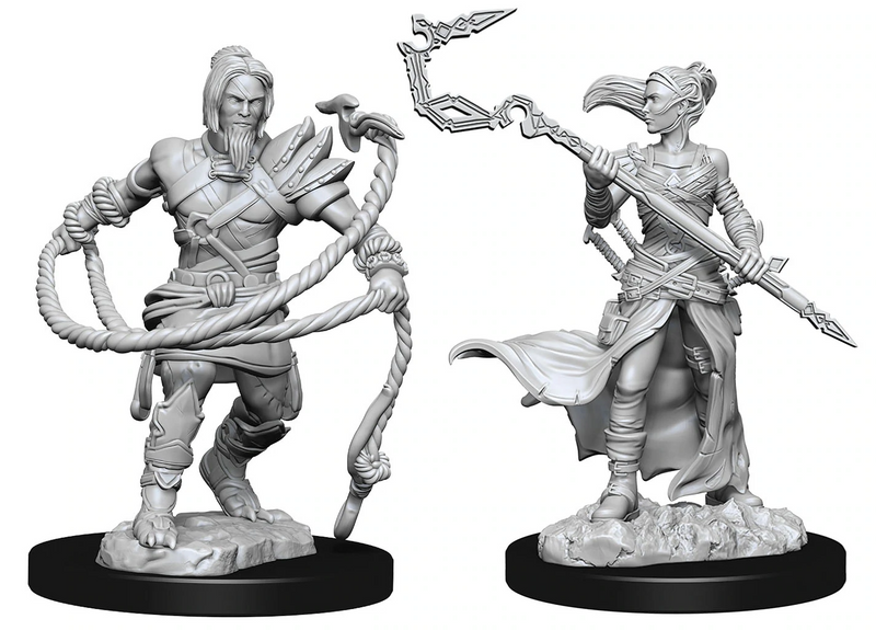 Magic: The Gathering Miniatures - W01 Stoneforge Mystic & Kor Hookmaster [Unpainted]