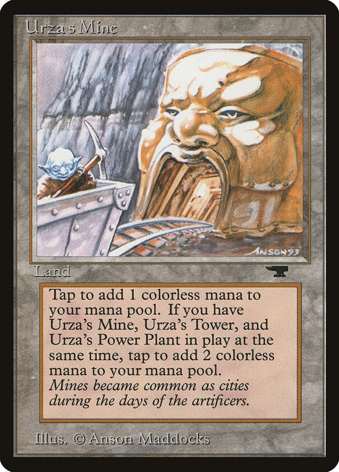 Urza's Mine (Mine Cart Entering Mouth) [Antiquities]