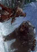 Blizzard Brawl Art Card [Kaldheim: Art Series]