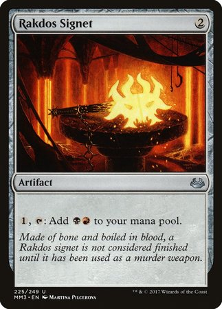 Rakdos Signet [Modern Masters 2017]