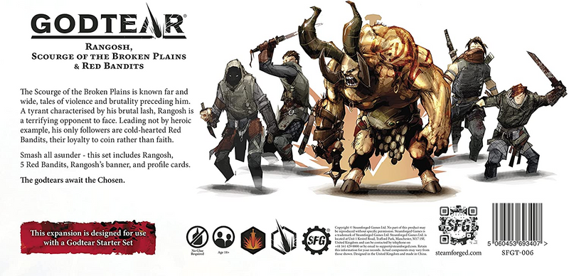 Godtear: Rangos, Scourge of the Broken Plains & Red Bandits [Champion Expansion]