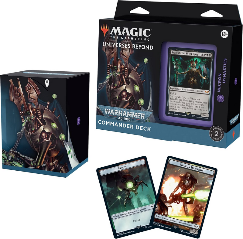 MTG Universes Beyond: Warhammer 40,000 Commander Deck - Necron Dynasties