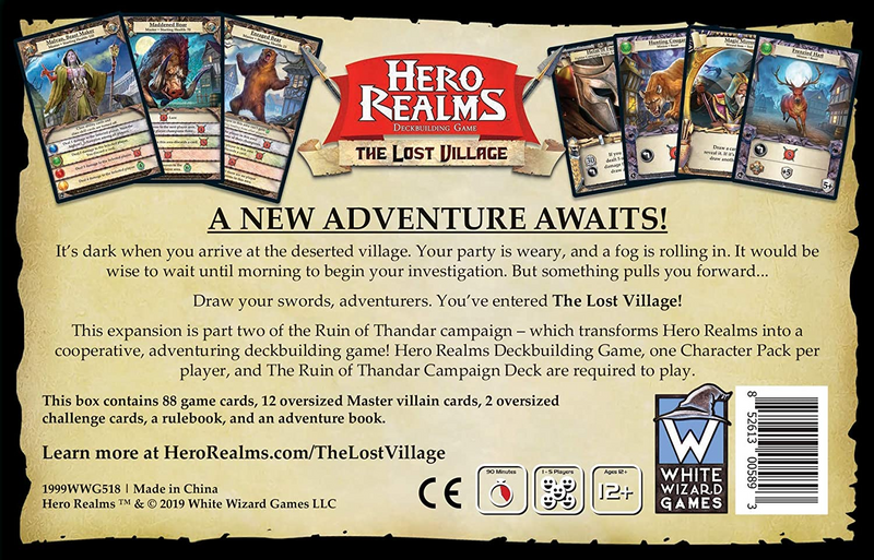 Hero Realms: The Lost Village - Part Two of the Ruin of Thandar Campaign