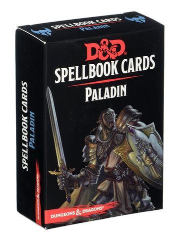 Dungeons & Dragons Spellbook Cards: Paladin