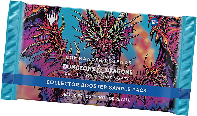 MTG Commander Legends: Battle for Baldur's Gate Commander Deck - Exit from Exile + Collector Booster Sample Pack