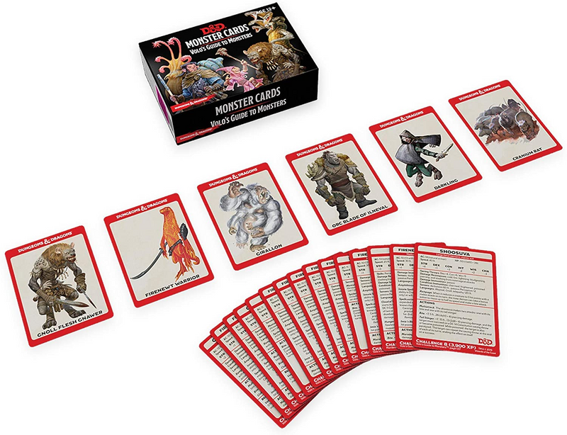 Dungeons & Dragons Monster Cards: Volo's Guide to Monsters Dungeons & Dragons Monster Cards: Volo's Guide to Monsters
