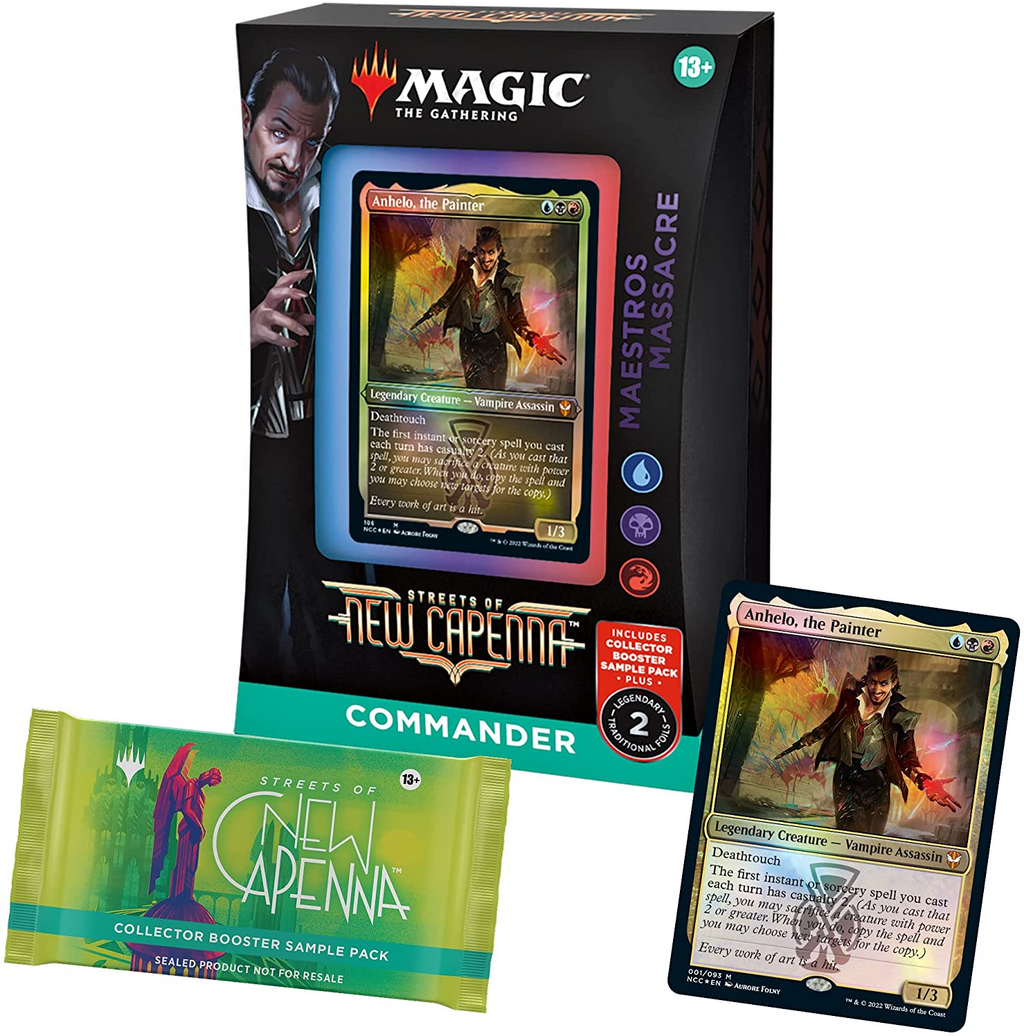 MTG Streets of New Capenna - Commander Deck | Maestros Massacre MTG Streets of New Capenna - Commander Deck | Maestros Massacre