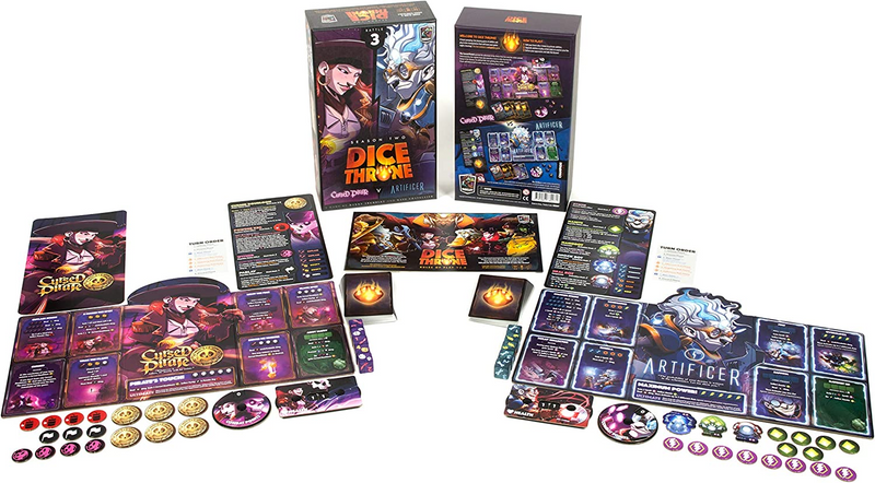 Dice Throne: Season 2 - Box 3 | Cursed Pirate vs Artificer [Base Game Dice Throne: Season 2 - Box 3 | Cursed Pirate vs Artificer [Base Game