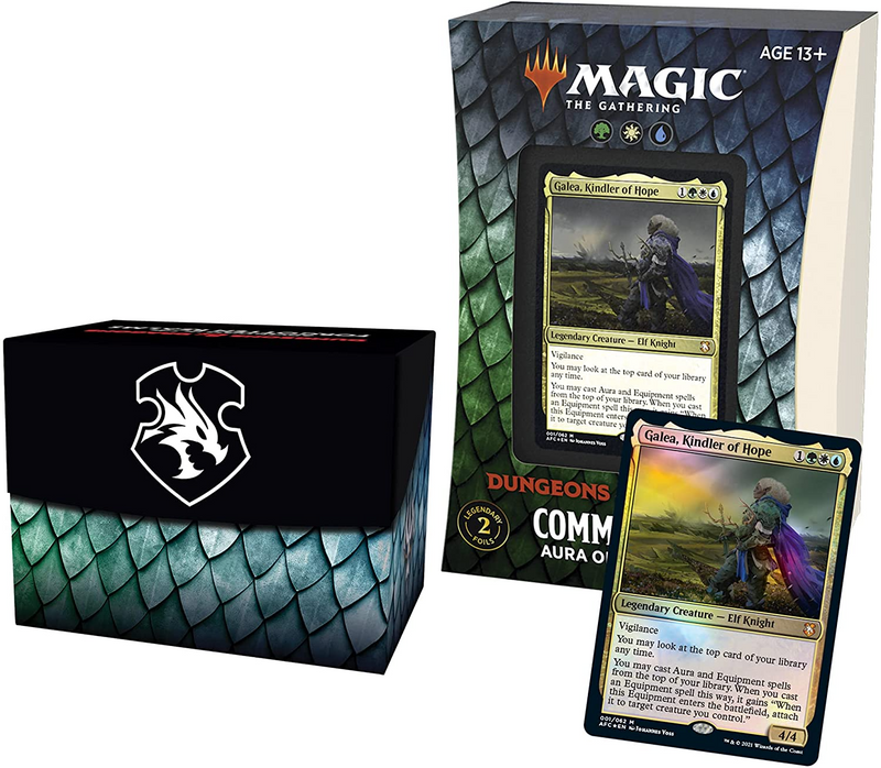 MTG Adventures in the Forgotten Realms: Aura of Courage - Commander De MTG Adventures in the Forgotten Realms: Aura of Courage - Commander De