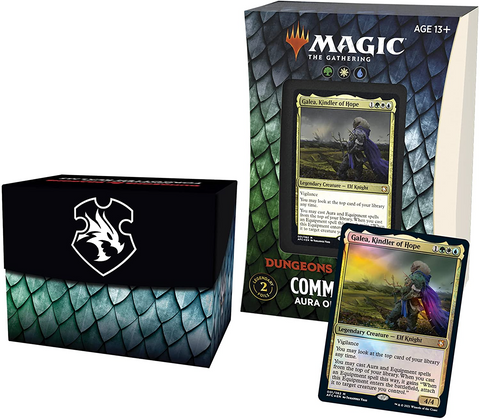MTG Adventures in the Forgotten Realms: Aura of Courage - Commander Deck