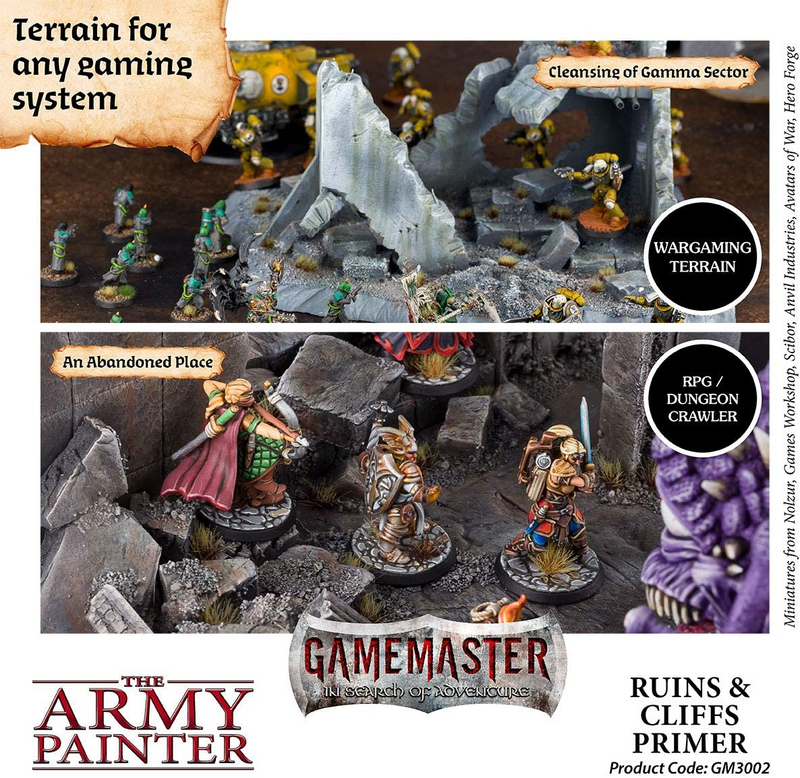 Gamemaster: Terrain Primer - Ruins & Cliffs