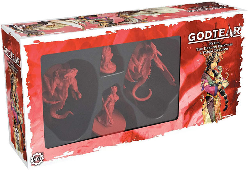 Godtear: Keera, The Dragon Princess & Young Dragons [Champion Expansion]