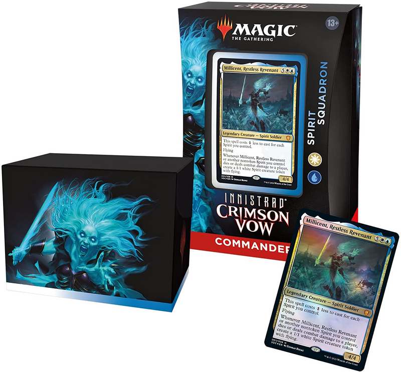 MTG Innistrad: Crimson Vow Commander Deck - Spirit Squadron *OUT OF PR MTG Innistrad: Crimson Vow Commander Deck - Spirit Squadron *OUT OF PR