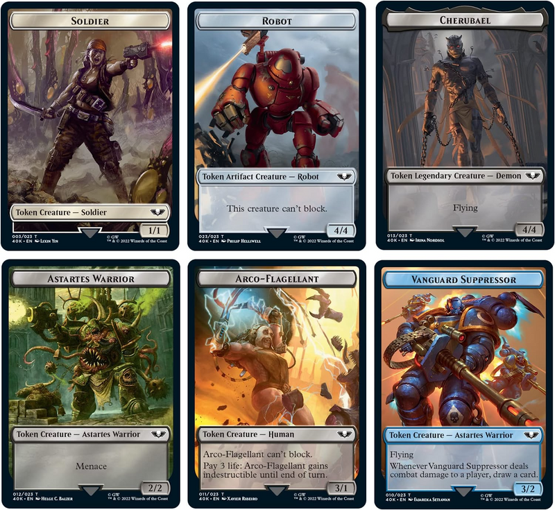 mtg universes beyond commander deck MTG Universes Beyond: Warhammer 40,000 Commander Deck
