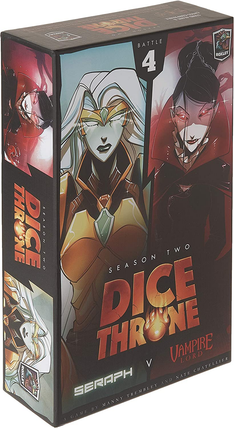 Dice Throne: Season 2 - Box 4 | Seraph vs Vampire Lord [Base Game & Standalone Expansion]