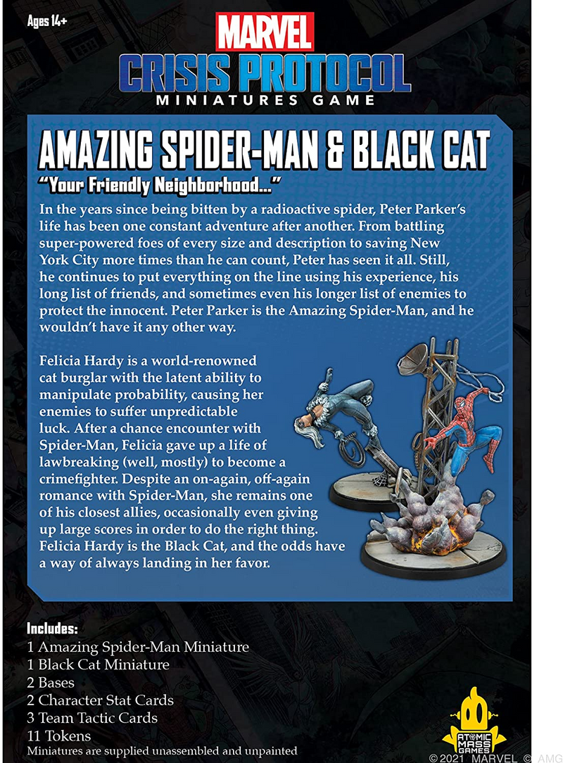 Marvel: Crisis Protocol - Amazing Spider-Man & Black Cat