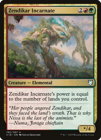 Zendikar Incarnate [Commander 2018]
