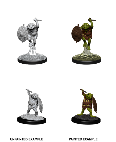 D&D Nolzur's Marvelous Miniatures: W12 Bullywug [Unpainted]